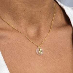 Silhouette Girl Pendant Necklace, Silhouette Girl Jewelry, Mom Gift Ideas
