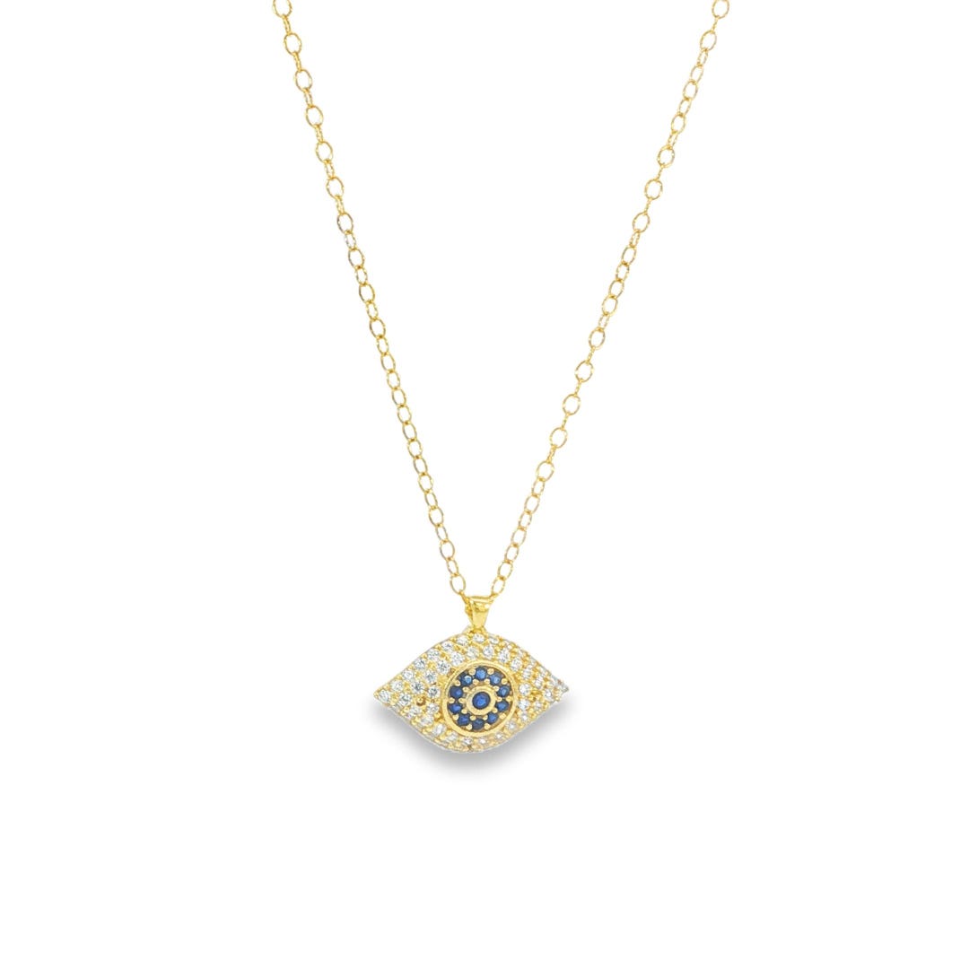 Evil Eye Pendant: Gold Filled Chain - Tarnish Resistant - Etsy