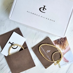 Gold Filled 2 mm Beaded Layering Bracelet, Isabella Celini, Gold Filled Bracelet, Gift For Women, Handmade image 9