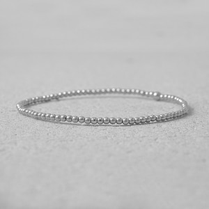 Bracelet en plaqué or de 2 mm, Isabella Celini, Bracelet en plaqué or, cadeau pour femme, fait main Sterling Silver