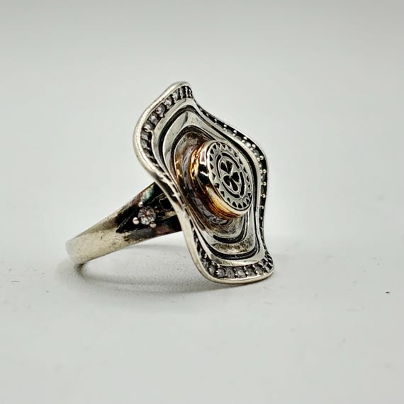 Studio Crafted Sterling Silver Statement Ring - image 4