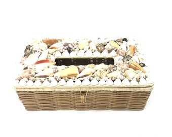 Shell Covered Box - Etsy