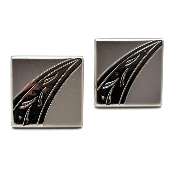Vintage 60s Mod Swank Cuff Links - image 4