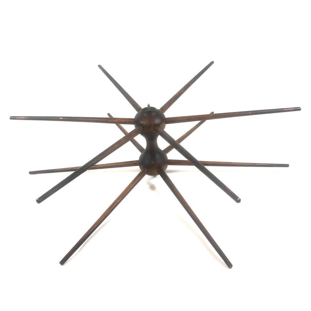 Antique Sculptural Yarn Winder Spindle Etsy