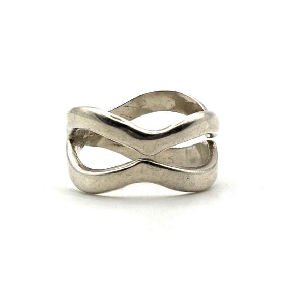 Taxco Sterling Silver Statement Ring - image 2