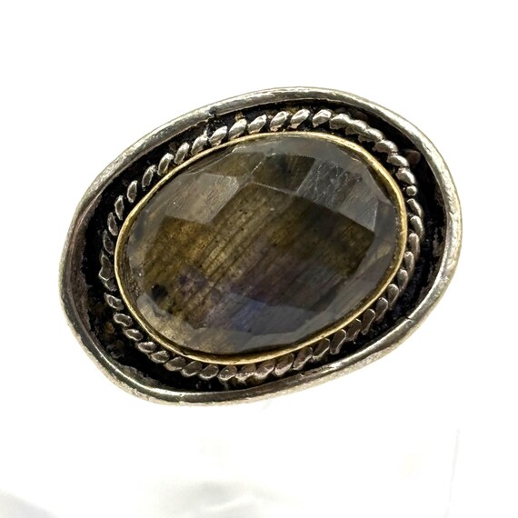 Labradorite Statement Ring - image 10