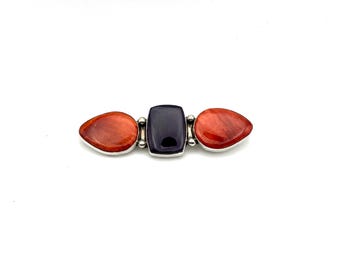 Allison Lee Snowhawk Sterling Silver Brooch