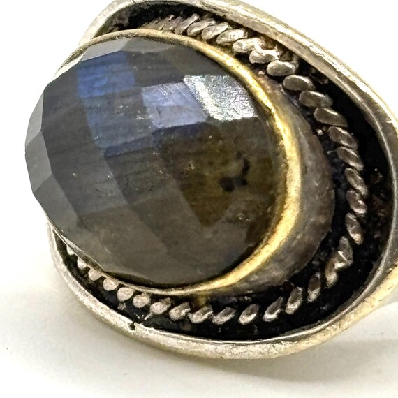 Labradorite Statement Ring - image 2
