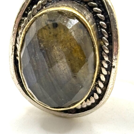 Labradorite Statement Ring - image 7