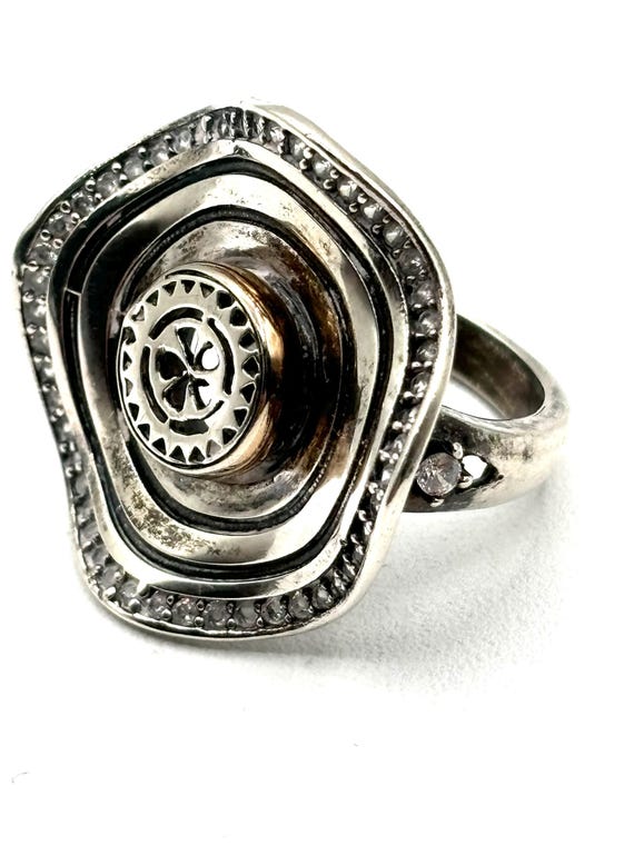 Studio Crafted Sterling Silver Statement Ring - image 2