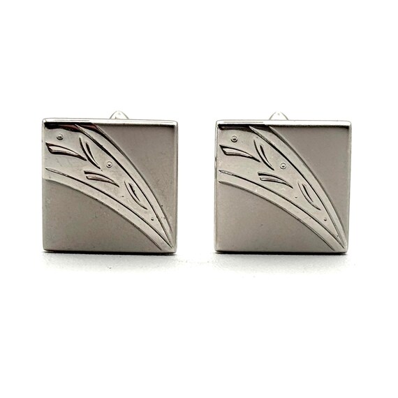 Vintage 60s Mod Swank Cuff Links - image 1