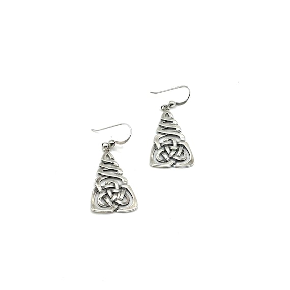 Sterling Silver Celtic Knot Earrings