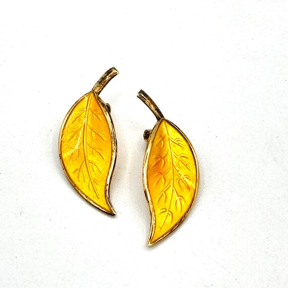 Pair of David Andersen Norway Enamel and Sterling… - image 1