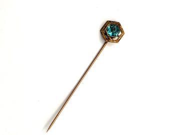 10K Antique Hat or Stick Pin