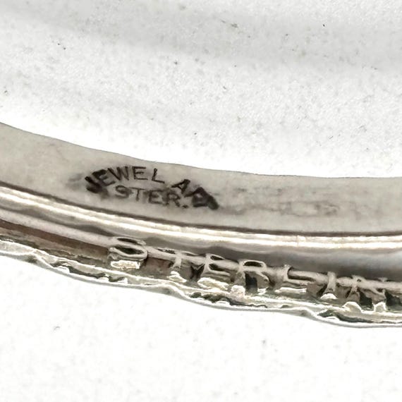 7 Sterling Silver Bangle Bracelets - image 7