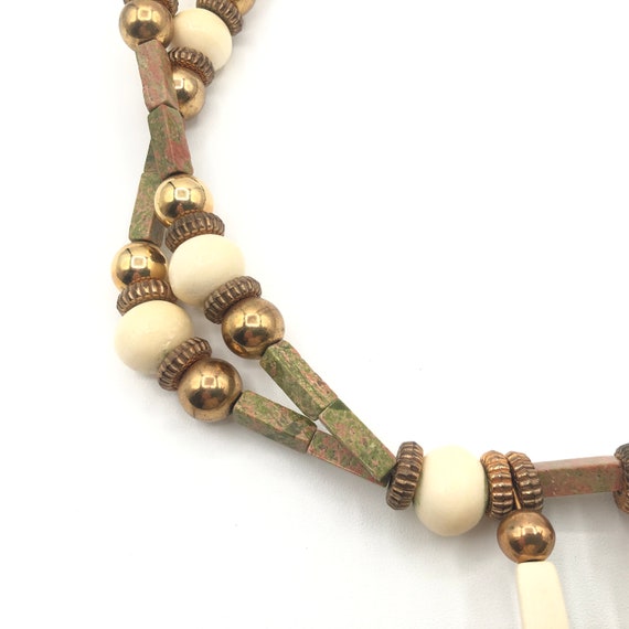 Florelle Vintage Statement Necklace - image 2