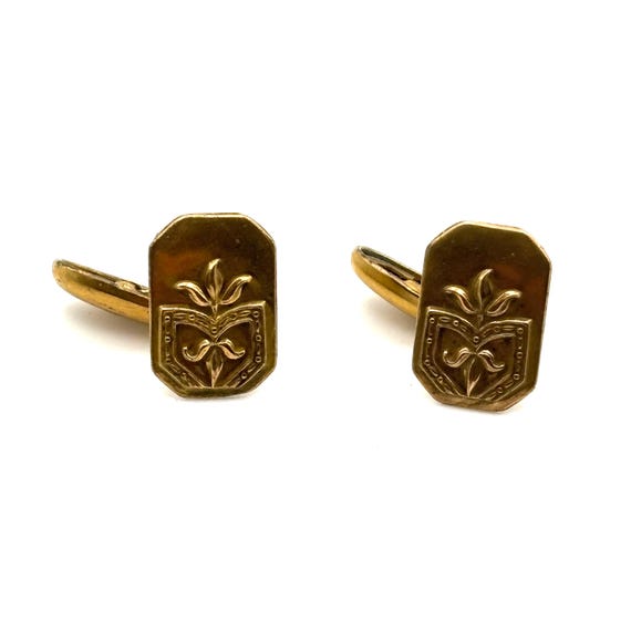 Antique Victorian Gold Filled Cufflinks