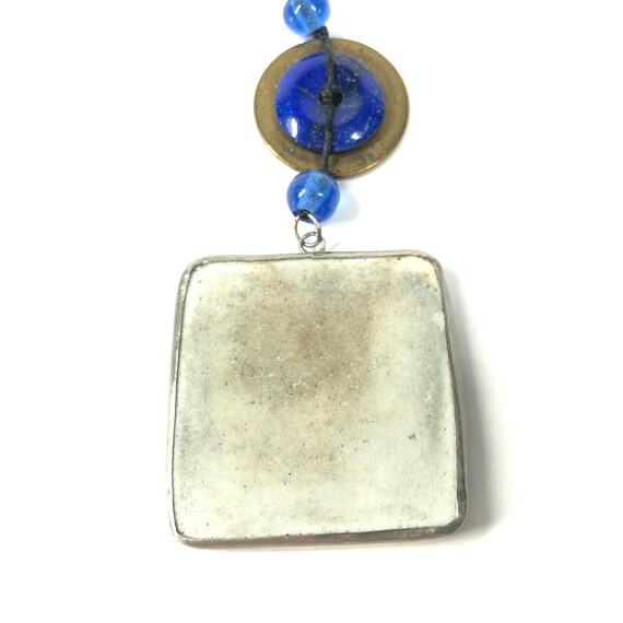 Antique Chinese Pottery Necklace - image 4