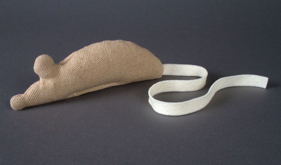 Organic Cotton Herringbone Colorgrown Fabric Natural Color