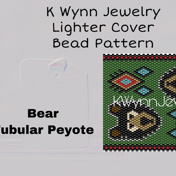 Beaded Lighter Cover Etsy