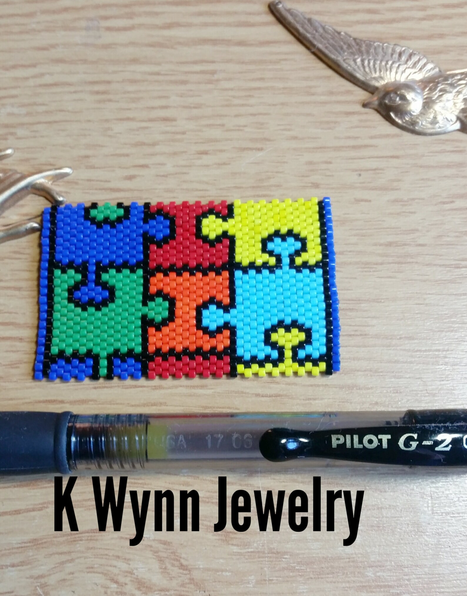 BEAD PATTERN Puzzle Pieces Autism Awareness_pen Cover Etsy