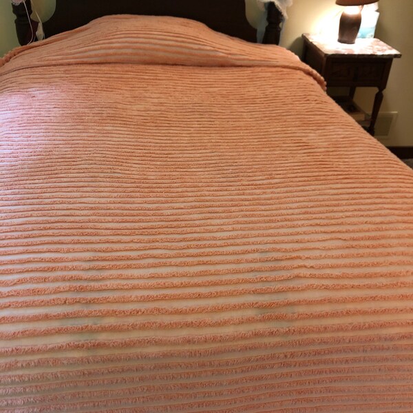 Chenille Bedspread Full Etsy