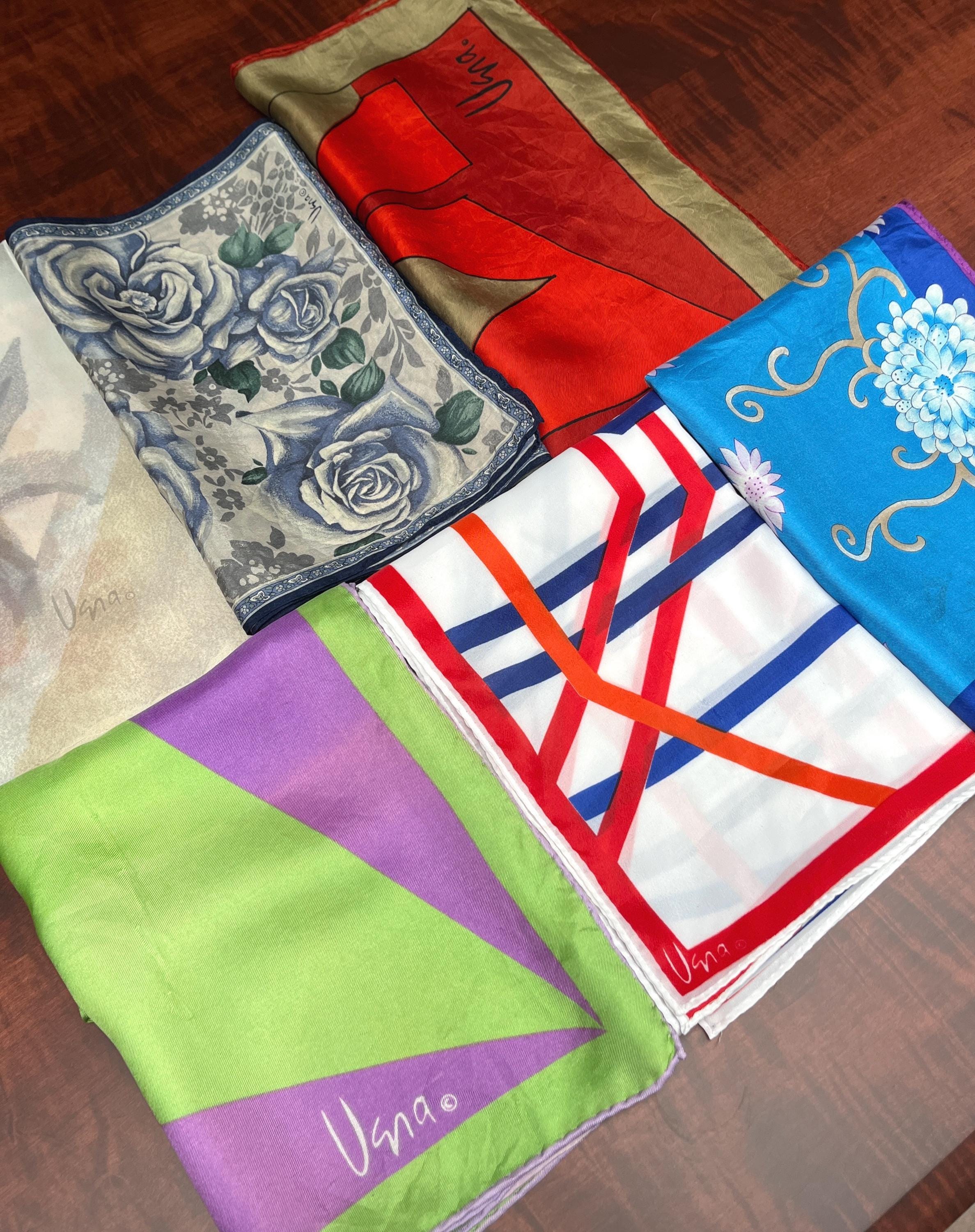 Vintage Vera Neumann Silk Scarf - Etsy Vintage Vera Neumann Silk Scarf - Etsy