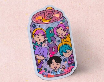 Saja Boys Soda Pop Vinyl Sticker