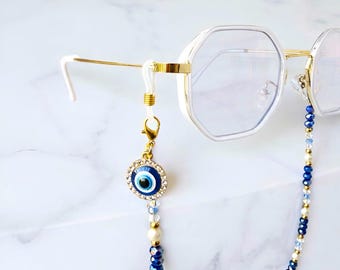 Evil Eye Protection Glasses Charm
