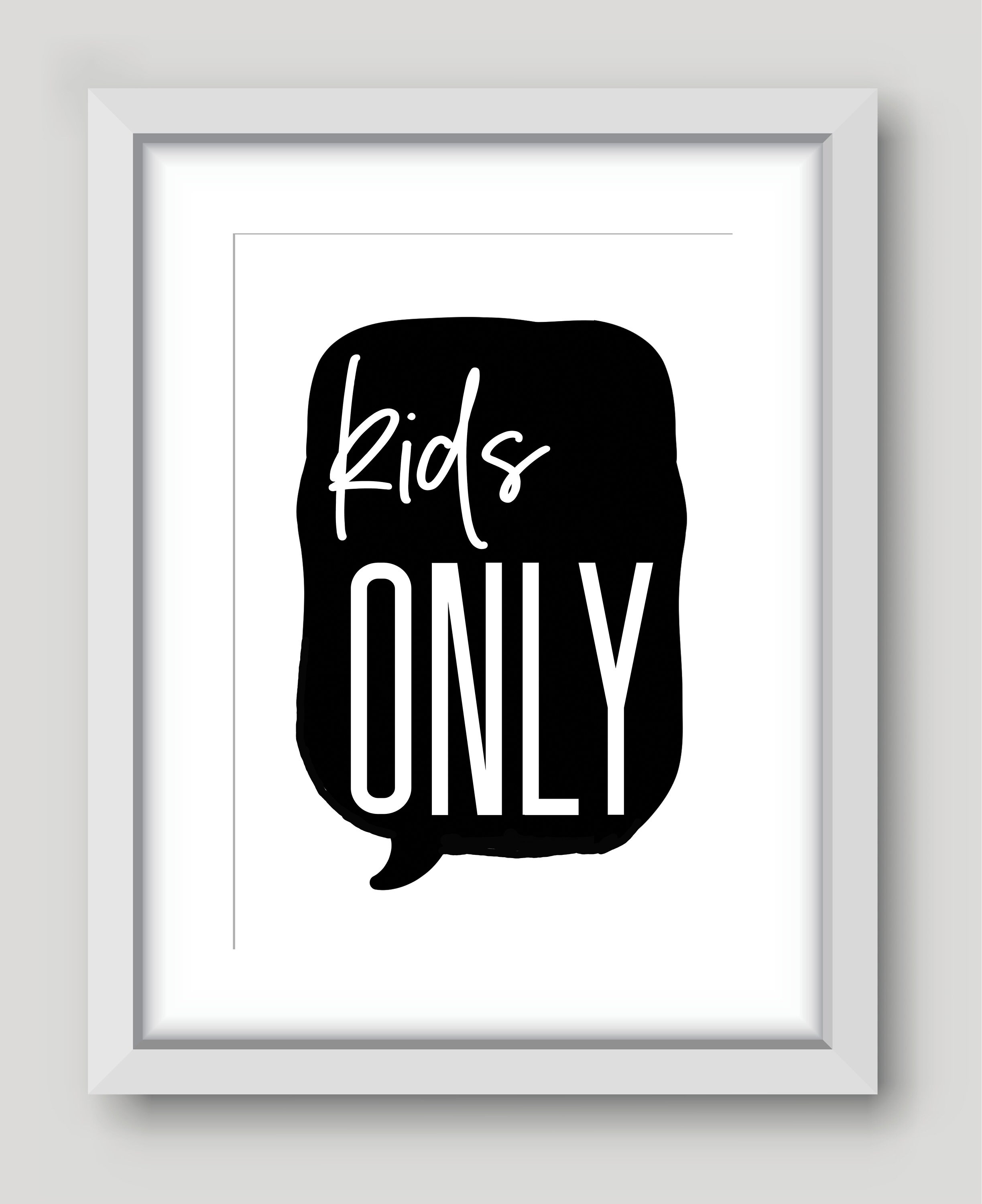 Childrens Room Art Prints A4 Kids Bedroom Pictures Modern High Etsy UK