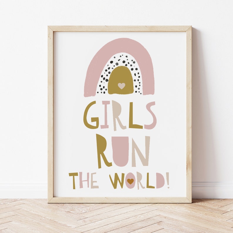 Girls Room Wall Art Prints Posters Pictures 3 Pack Scandi - Etsy UK