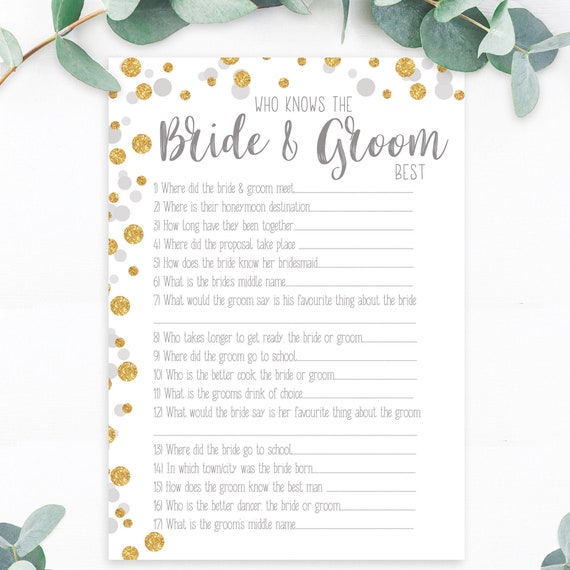 Quién sabe novia y novio juego de boda Mr y Mrs Quiz juegos de - Etsy España Quién sabe novia y novio juego de boda Mr y Mrs Quiz juegos de - Etsy España