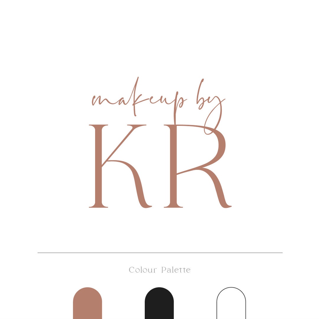 Premade Brown Logo Design Template Colourful Fun Small - Etsy