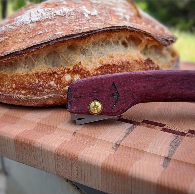 Hand Carved Wooden Bread Lame Etsy