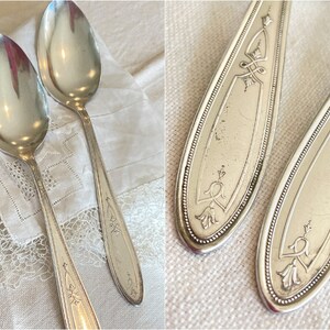 1928 Oneida Peerless Lorain, Silverplate Serving Spoon, Replacement or Mix & Match, Sold Separately 2 Available