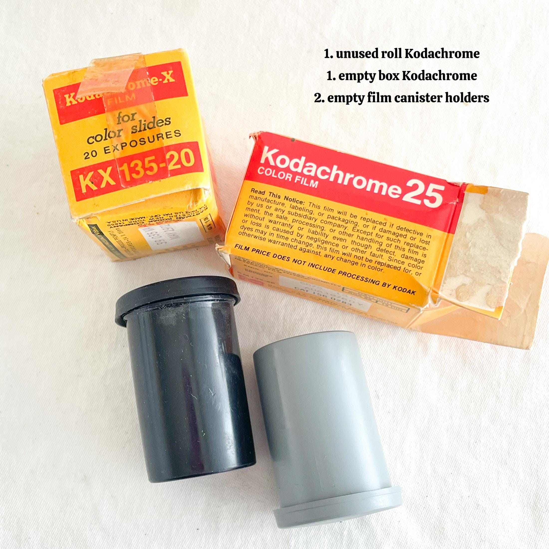 Malette Publicitaire Kodachrome 64 Valise Rigide Kodak Film Jaune