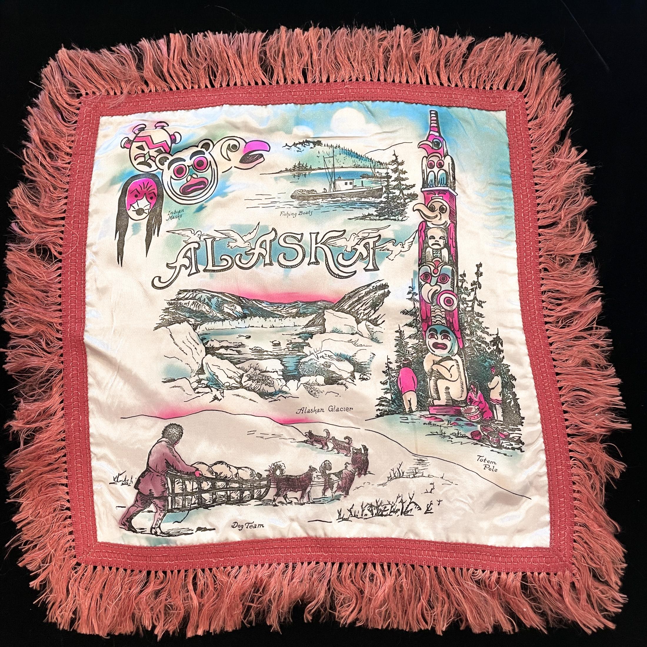 50s Souvenir Pillow - Etsy