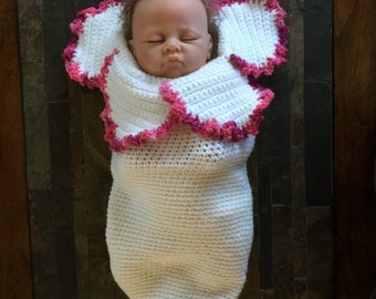 Baby Photo Prop Flower Cacoon