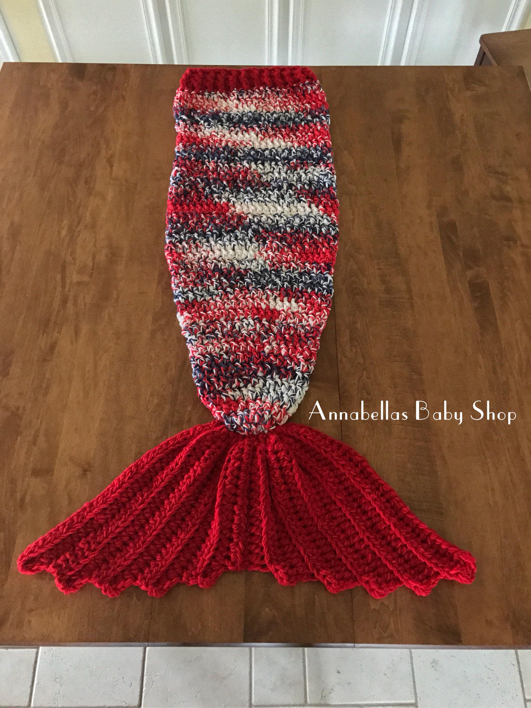 Mermaid Tail Blanket Etsy