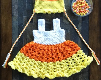 crochet candy corn dress pattern Crochet Patterns Galore