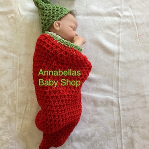 Chili Pepper Cocoon & Hat