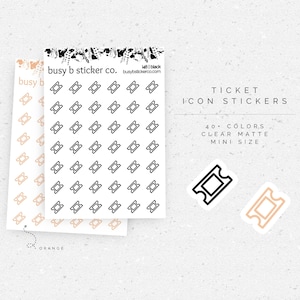 Ticket Symbol-Sticker | I48