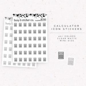 Calculator icon stickers | I096