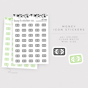 Geld-Symbol-Sticker | I28