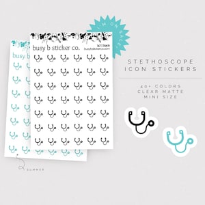 99 CENT | Stethoskop Symbol Sticker | I47