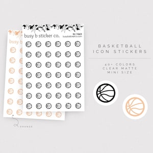 Basketball-Icon-Sticker | I51