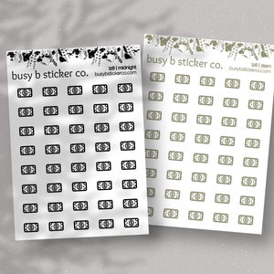 Mini money icon planner stickers | I28