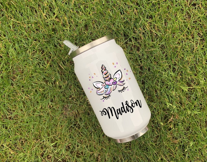 Personalized Unicorn sippy cup stainless steel unicorn kids