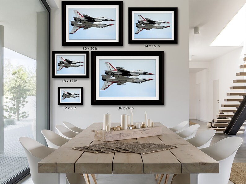 Thunderbirds Photo, Air Show Photo, Aviation Gift, Air Force Gift
