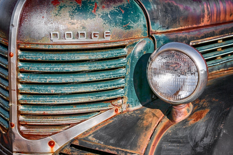 40s Dodge Pickup Dodge Ram Dodge Ram Emblem Grill Headlight Etsy